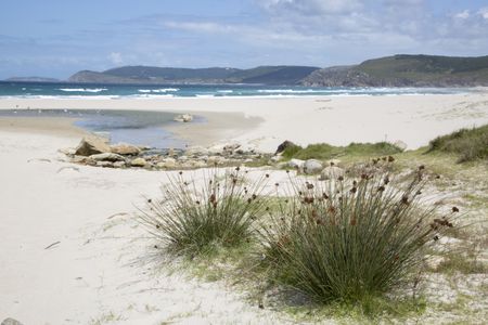 Rostro Beach; Finisterre; Costa de la Muerte; Galicia; Spain