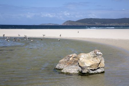 Rostro Beach; Finisterre; Costa de la Muerte; Galicia; Spain