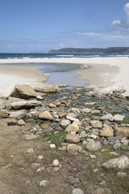 Rostro Beach; Finisterre; Costa de la Muerte; Galicia; Spain