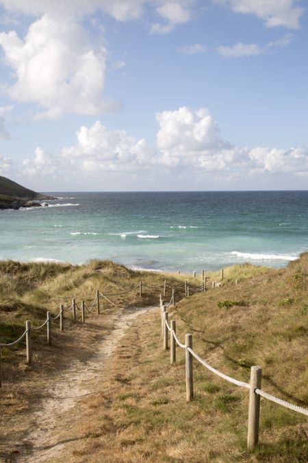 Footpath to Beach; Galicia; Spain