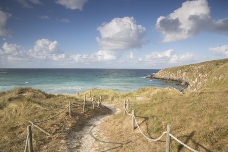 Footpath to Beach; Galicia; Spain