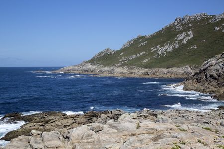 Coastline at Point; Come; Galicia; Spain