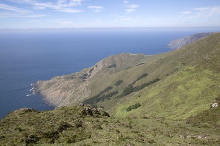 Cliffs on Northern Spain