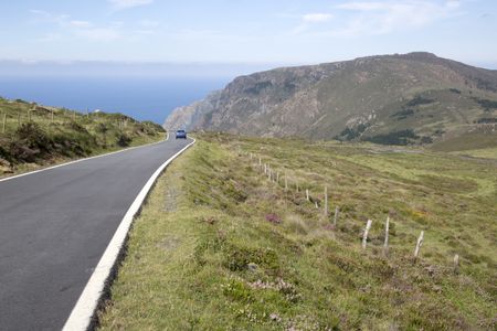 Open Road; Vixia Herbeira Cliff; Ortigueira; Spain