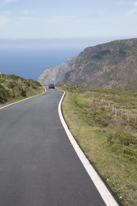 Open Road; Vixia Herbeira Cliffs; Ortigueira; Spain