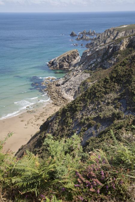 Cliffs at Carro Beach; Espasante; Spain