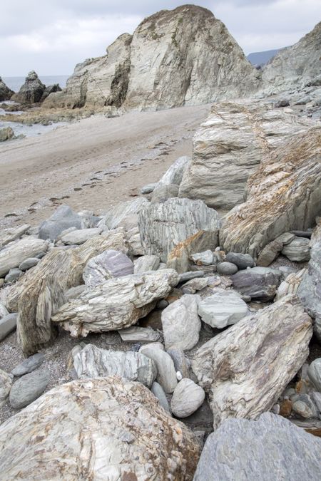 Stones on Carro Beach; Spain