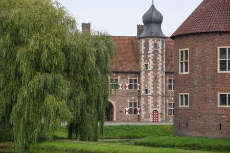 Castle in the german muensterland