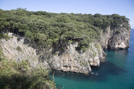Ensenado de Moral Cliffs, Austurias; Spain