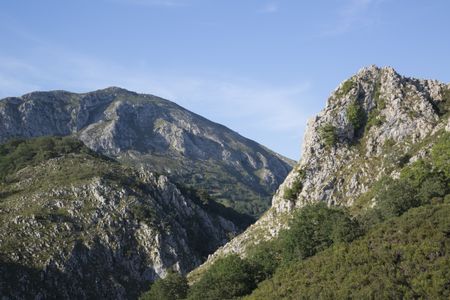 Picos de Europa Mountain Range outside Labra,Spain