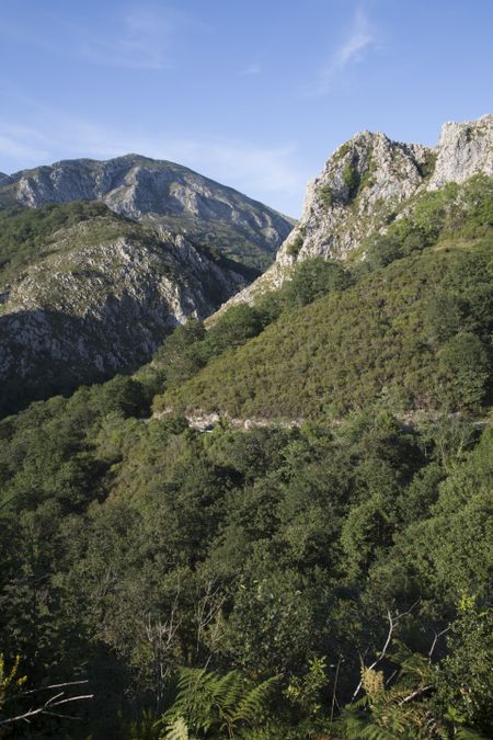 Picos de Europa Mountain Range outisde Labra, Spain