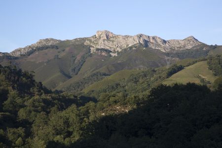 Picos de Europa Mountain Range outside Labra; Spain