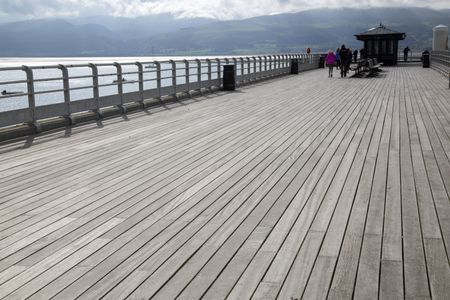 Pier at Beaumaris; Anglesey; Wales