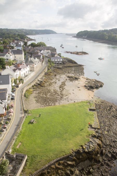 Menai Bridge, Anglesey, Wales, UK