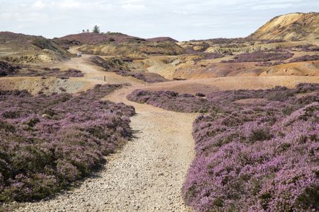 Parys Mountain Copper Mine; Amlwch; Anglesey; Wales; UK