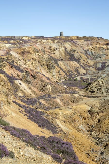 Parys Mountain Copper Mine; Amlwch; Wales; UK