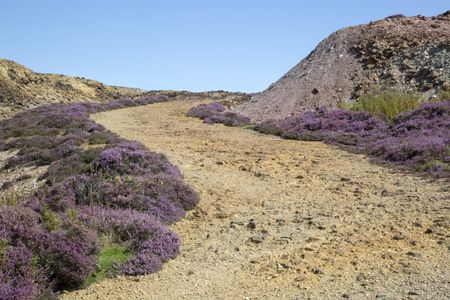 Parys Mountain Copper Mine; Amlwch; Anglesey; Wales; UK