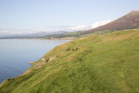 Coastline at Trefor; Caernarfon; Wales; UK