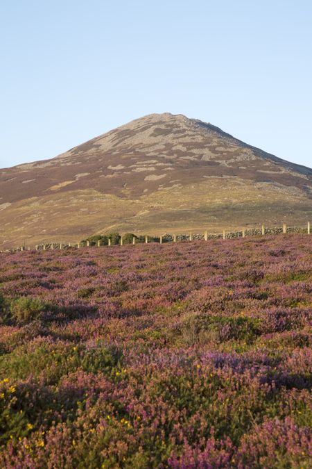 Yr Eifl Mountains near Llithfaen; Pwllheli; Llyn Peninsula; Wales; UK