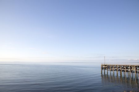 Old Pier at Trefor; Caernarfon; Wales; UK