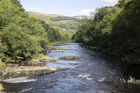 River Dee; Llangollen; Wales; UK