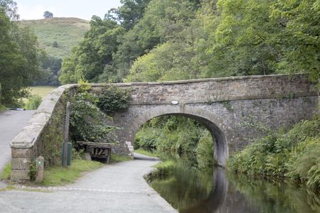 Stone Bridge, Shropshire Union Canal; Llangollen; Wales; UK
