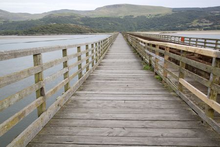 Barmouth Railway Bridge; Wales; UK