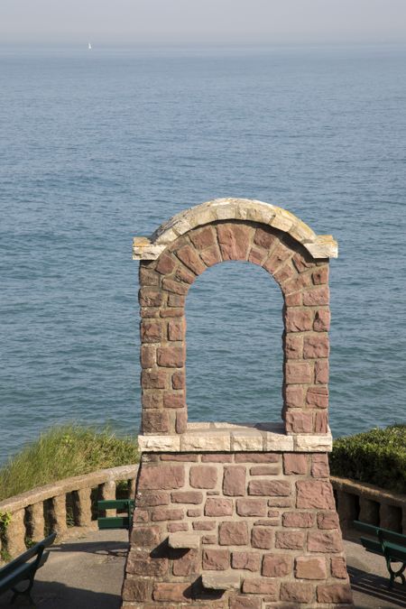 Arch on Headland, Biarritz; France
