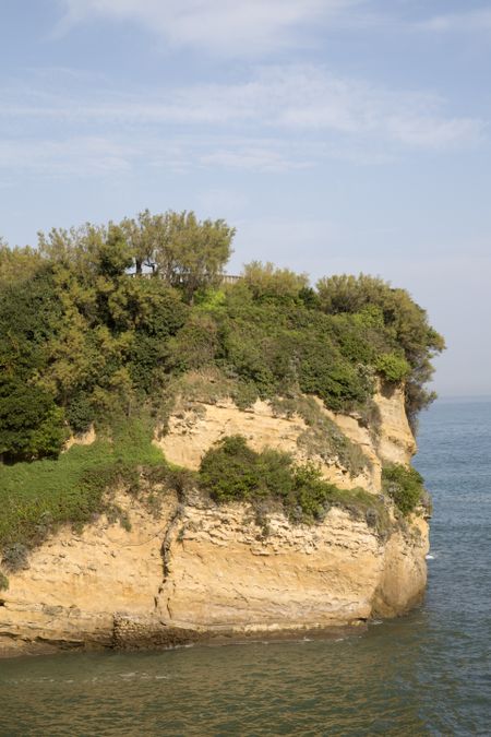 Cliff and Sea, Biarritz; France