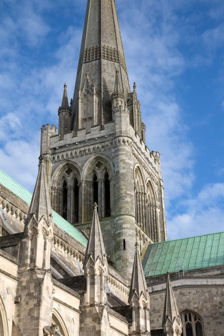 Spire; Chichester Cathedral Church, UK