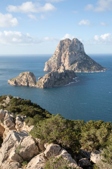 Vedra Island in Ibiza; Spain