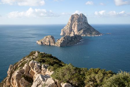 Vedra Island in Ibiza; Spain