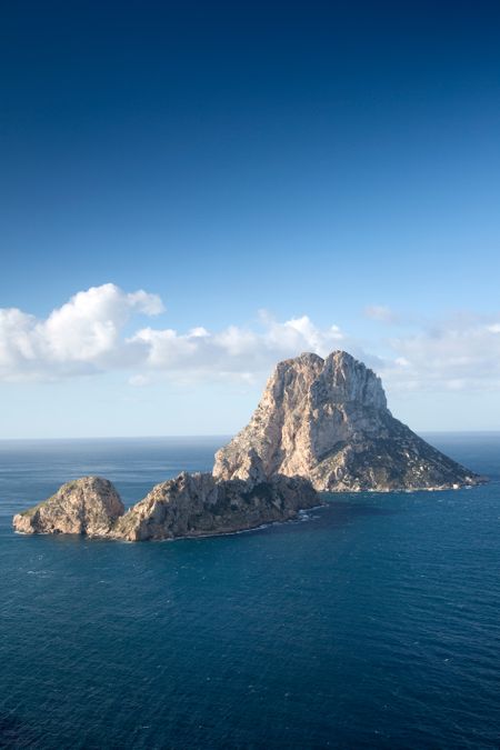 Vedra Island in Ibiza; Spain