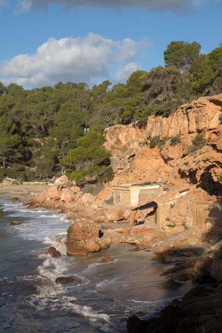 cala-saladeta-cove-beach-ibiza-spain-779365111 Cala Saladeta Cove Beach; Ibiza; Spain