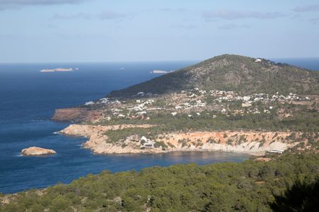 Cala Hort Cove, Ibiza; Spain