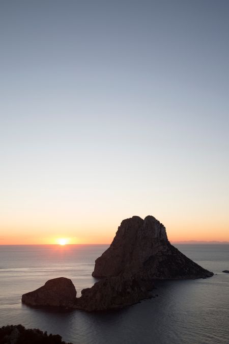 Vedra Island in Ibiza; Spain