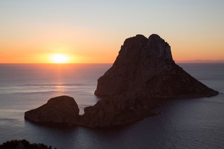 Vedra Island in Ibiza; Spain