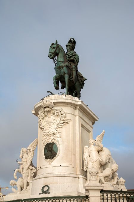 Statue of Dom Jose I (1775); Lisbon; Portugal