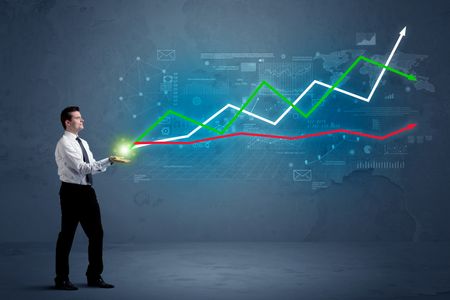 caucasian-businessman-holding-stockmarket-business-finance-792753385 Caucasian businessman holding a stock-market, business and finance sign composition