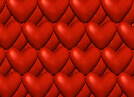 Red Hearts background