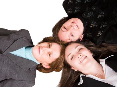 Business female management team in a corporate environment