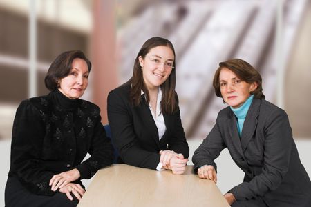 Business female management team in a corporate environment 2
