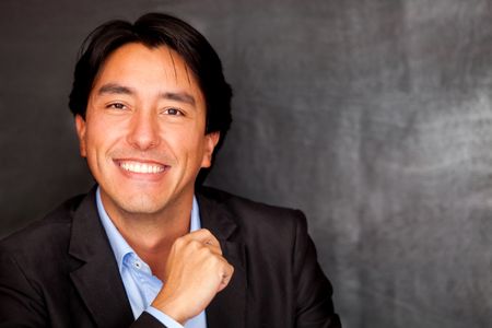 Portrait of a confident Latin man smiling